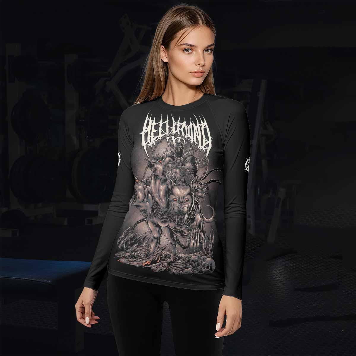 Dark Cerberus Unleashed Rash Guard