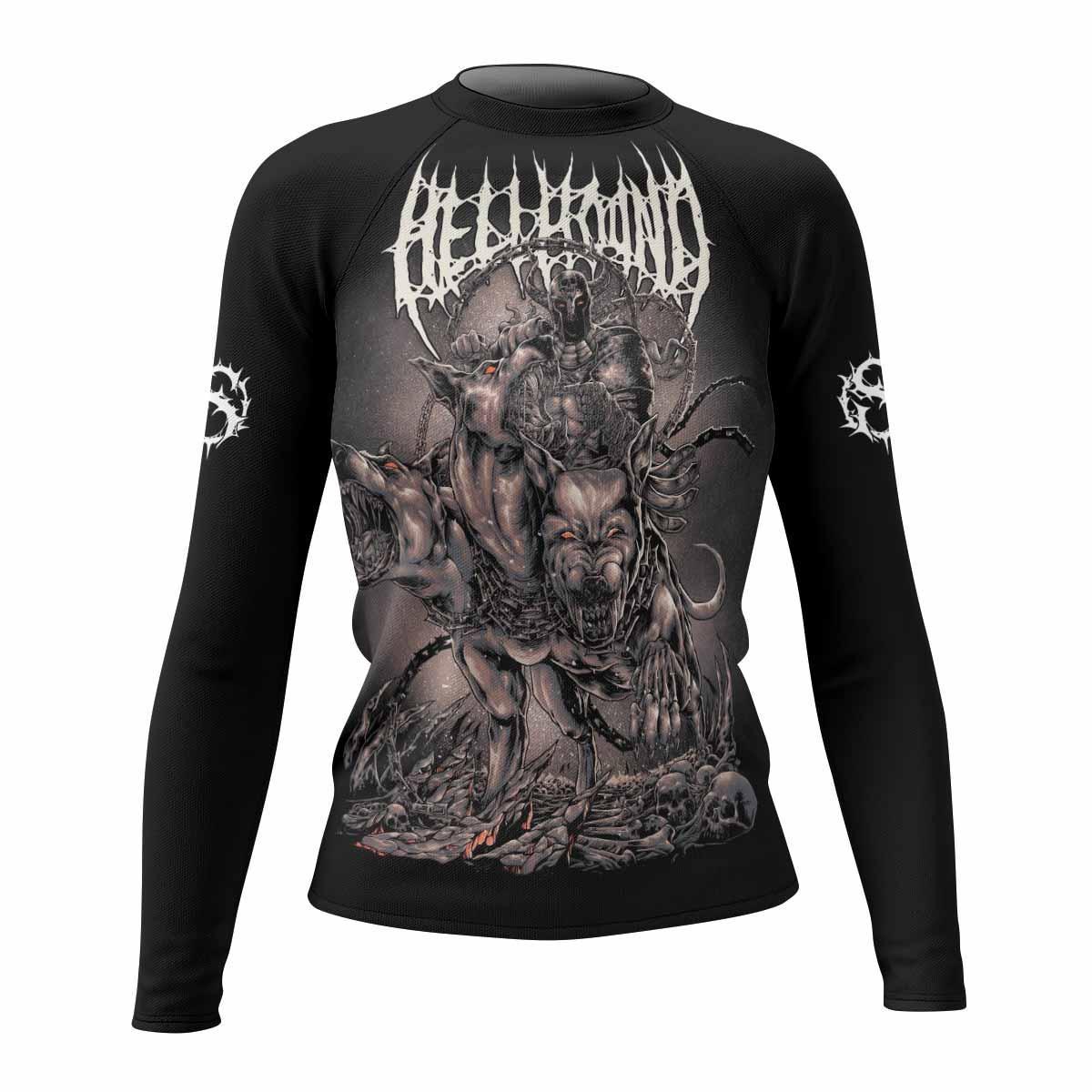 Dark Cerberus Unleashed Rash Guard