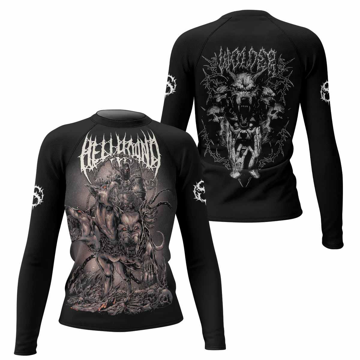 Dark Cerberus Unleashed Rash Guard