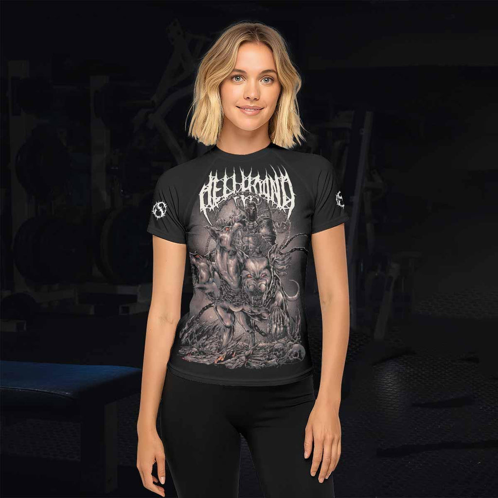 Dark Cerberus Unleashed Rash Guard