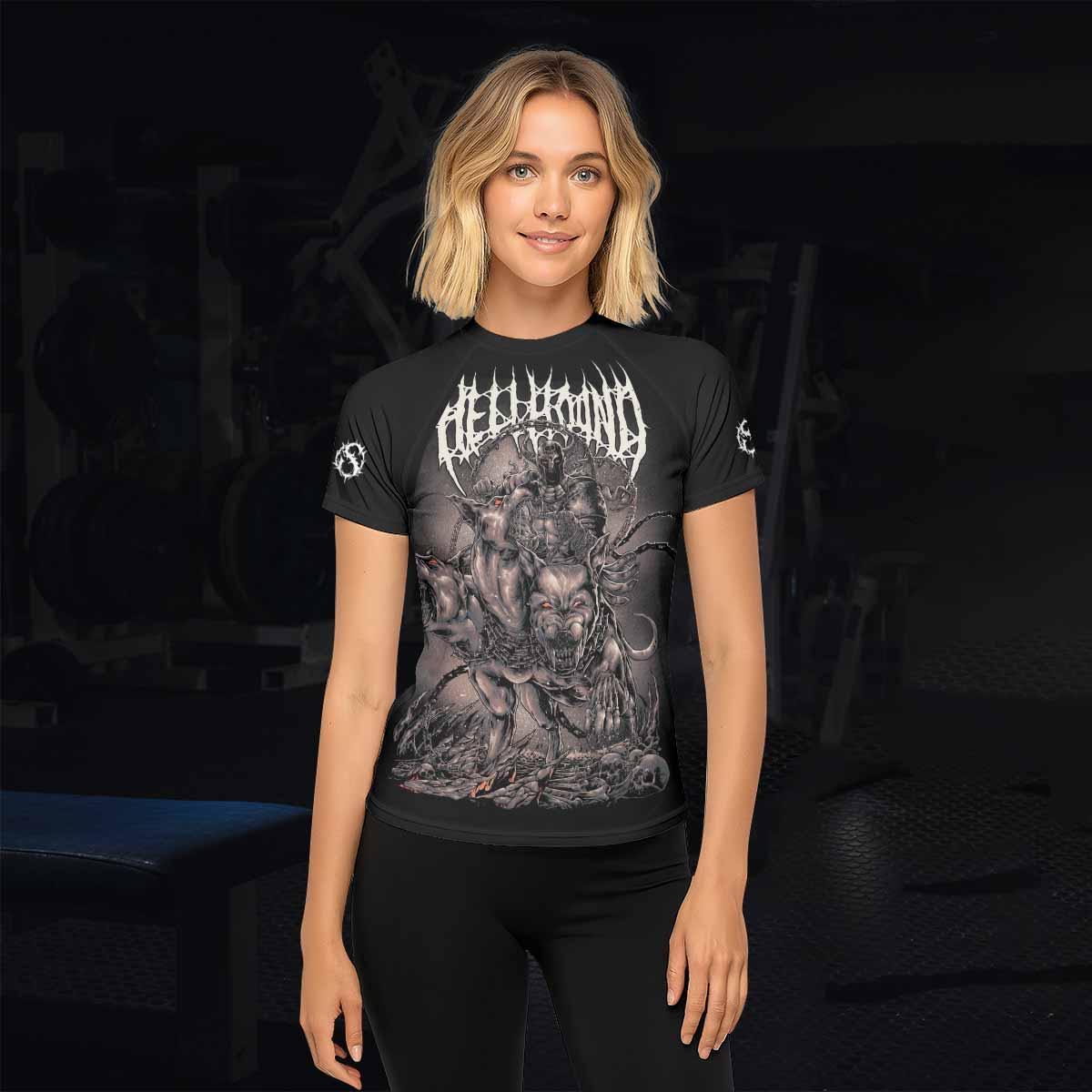 Dark Cerberus Unleashed Rash Guard