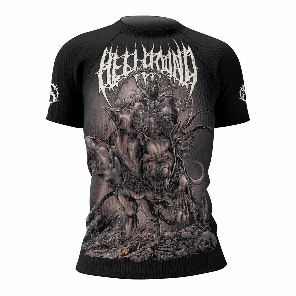 Dark Cerberus Unleashed Rash Guard