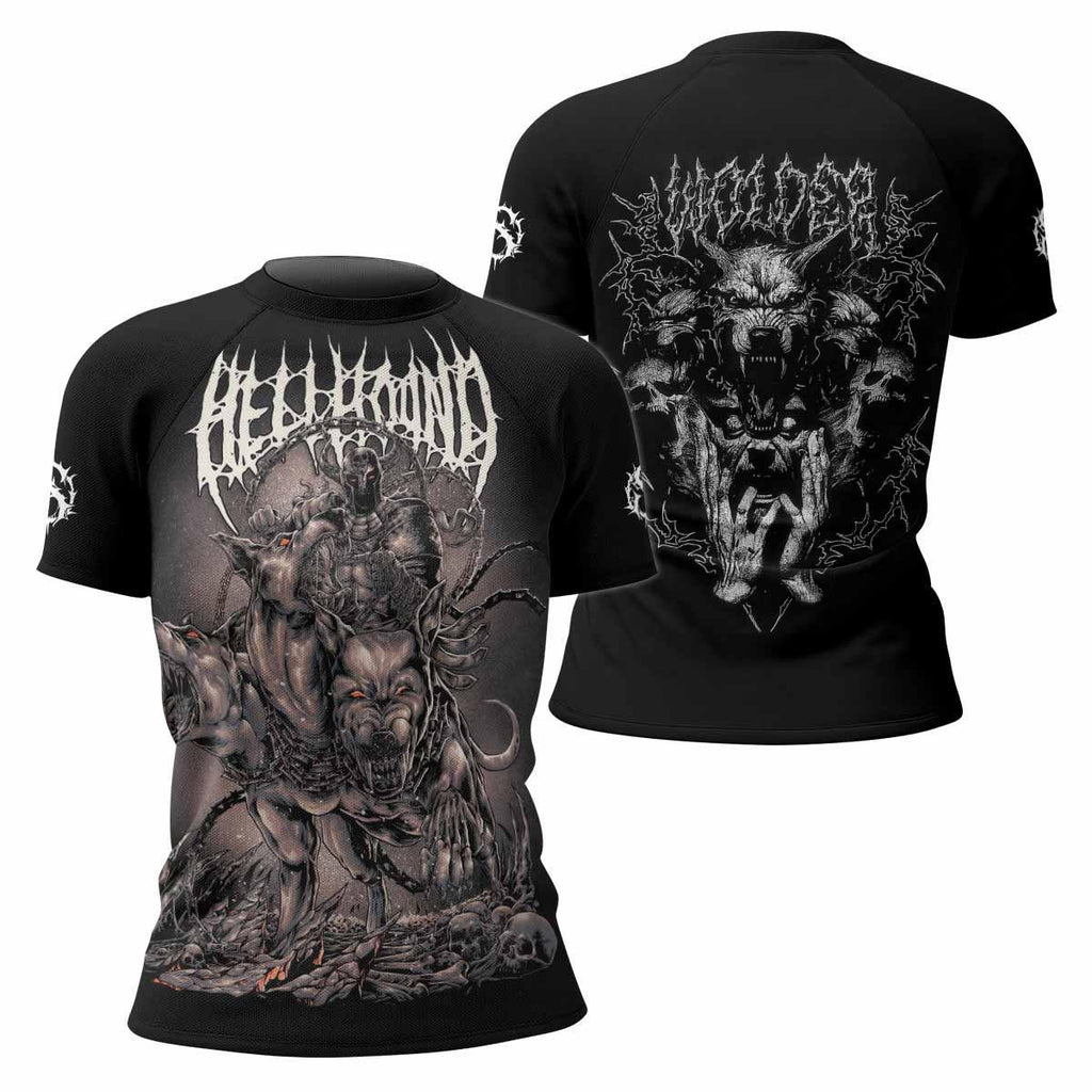 Dark Cerberus Unleashed Rash Guard