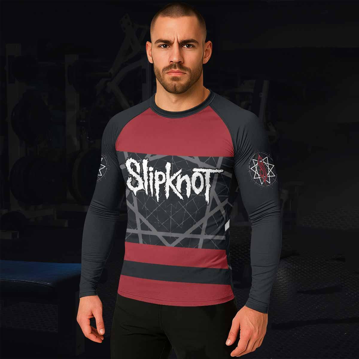 Slipknot Des Moines 95 Rash Guard