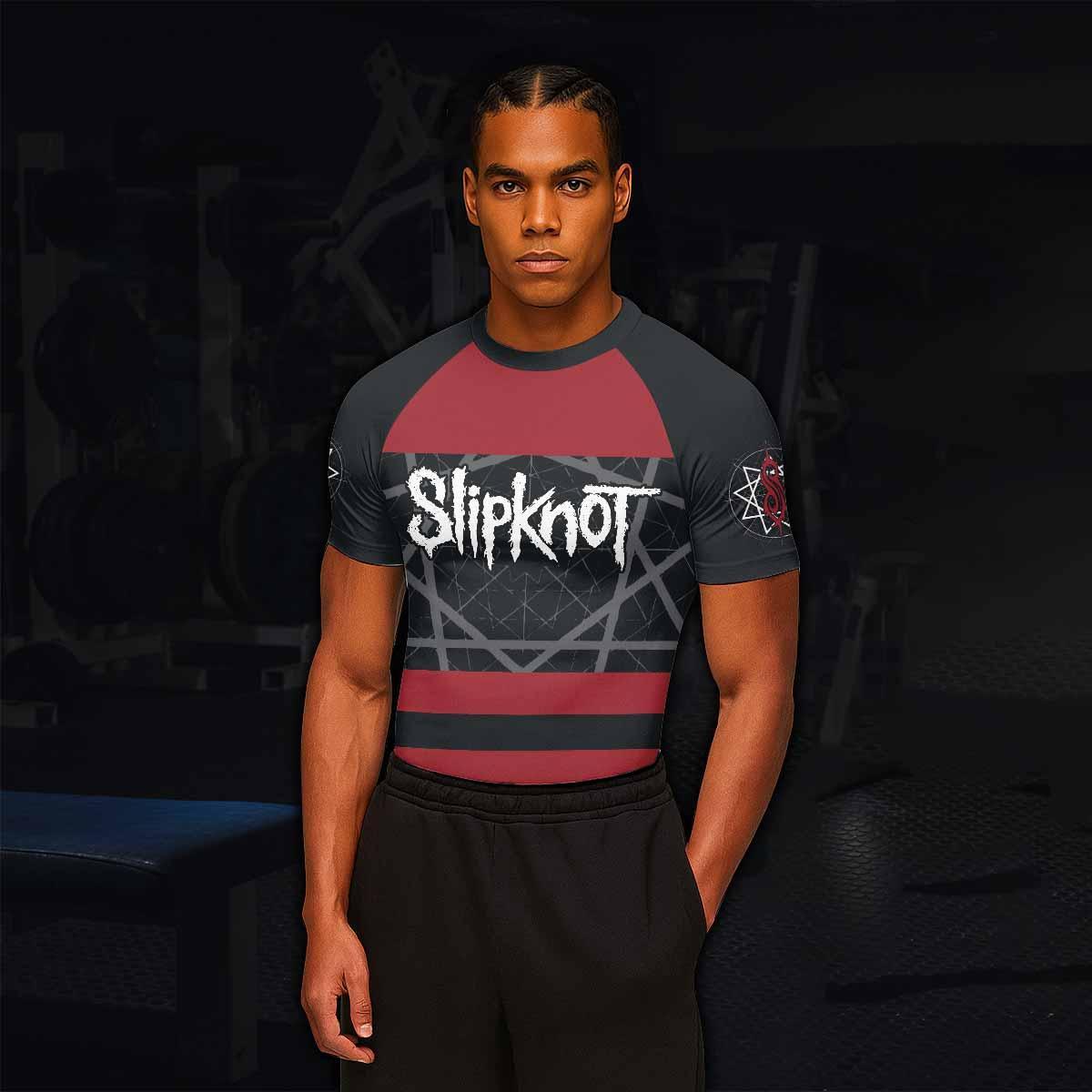 Slipknot Des Moines 95 Rash Guard