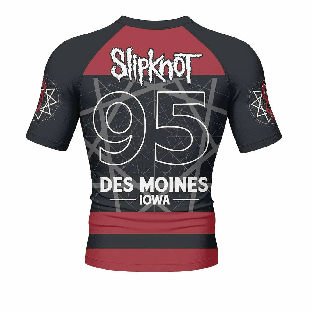 Slipknot Des Moines 95 Rash Guard