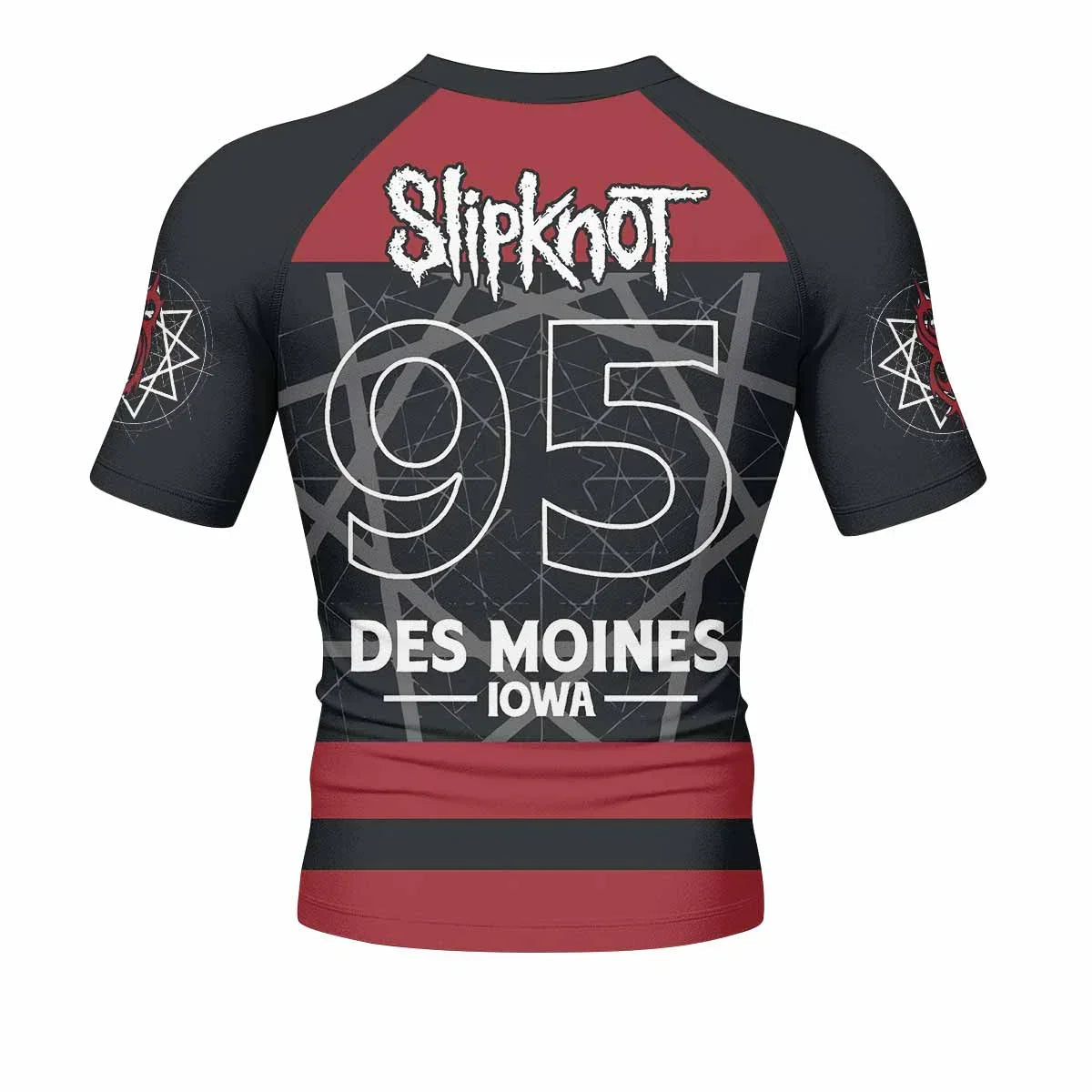 Slipknot Des Moines 95 Rash Guard
