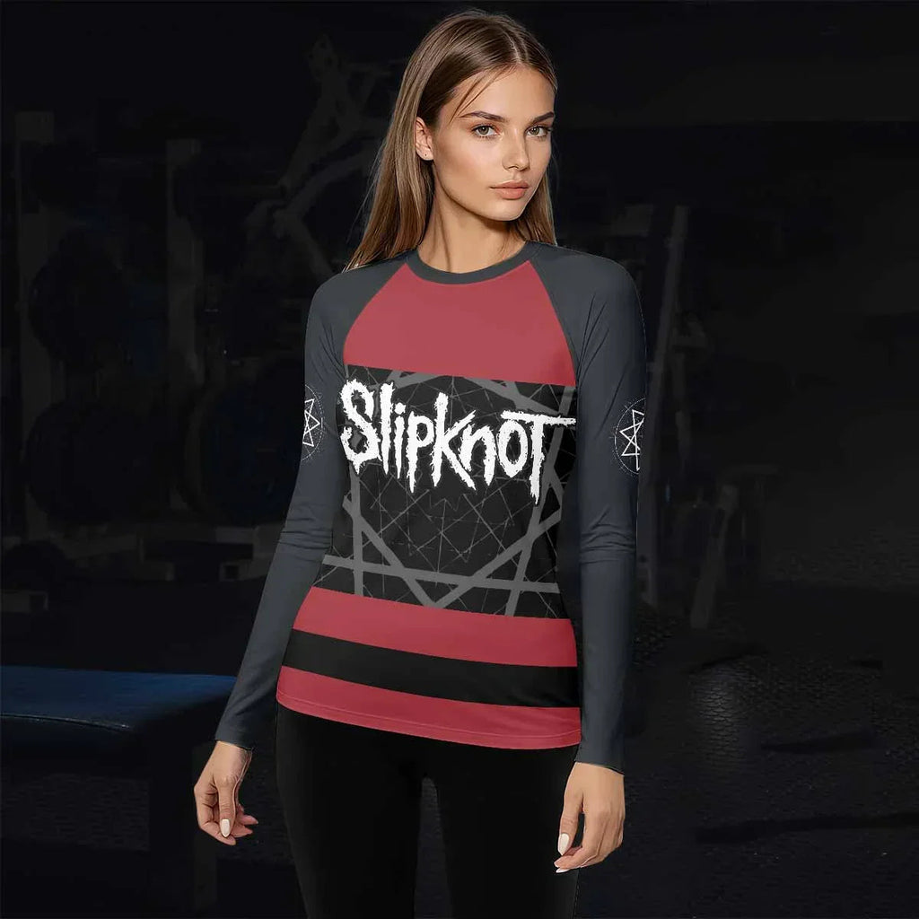 Slipknot Des Moines 95 Rash Guard