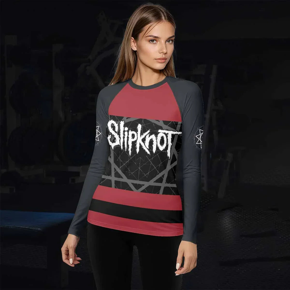 Slipknot Des Moines 95 Rash Guard