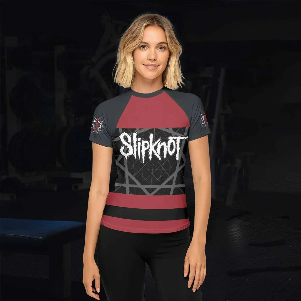 Slipknot Des Moines 95 Rash Guard