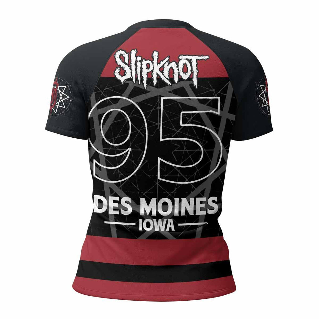 Slipknot Des Moines 95 Rash Guard