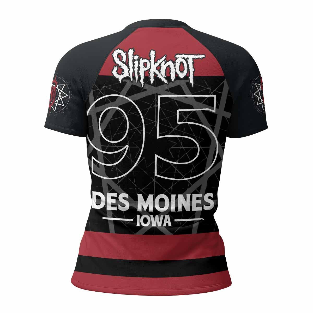 Slipknot Des Moines 95 Rash Guard