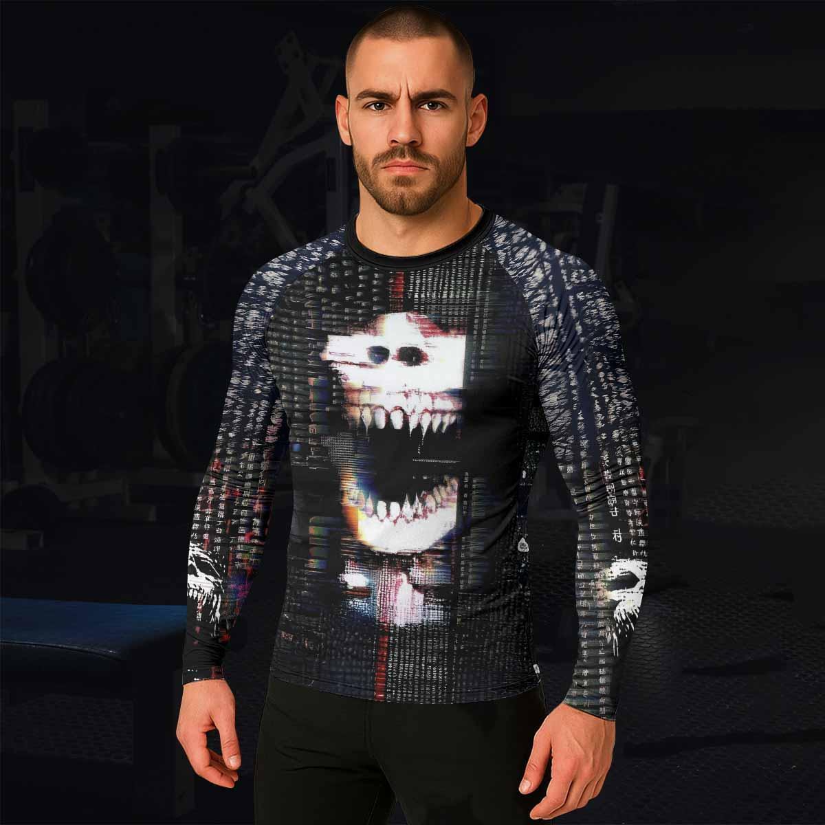 Digital Fear Protocol Rash Guard