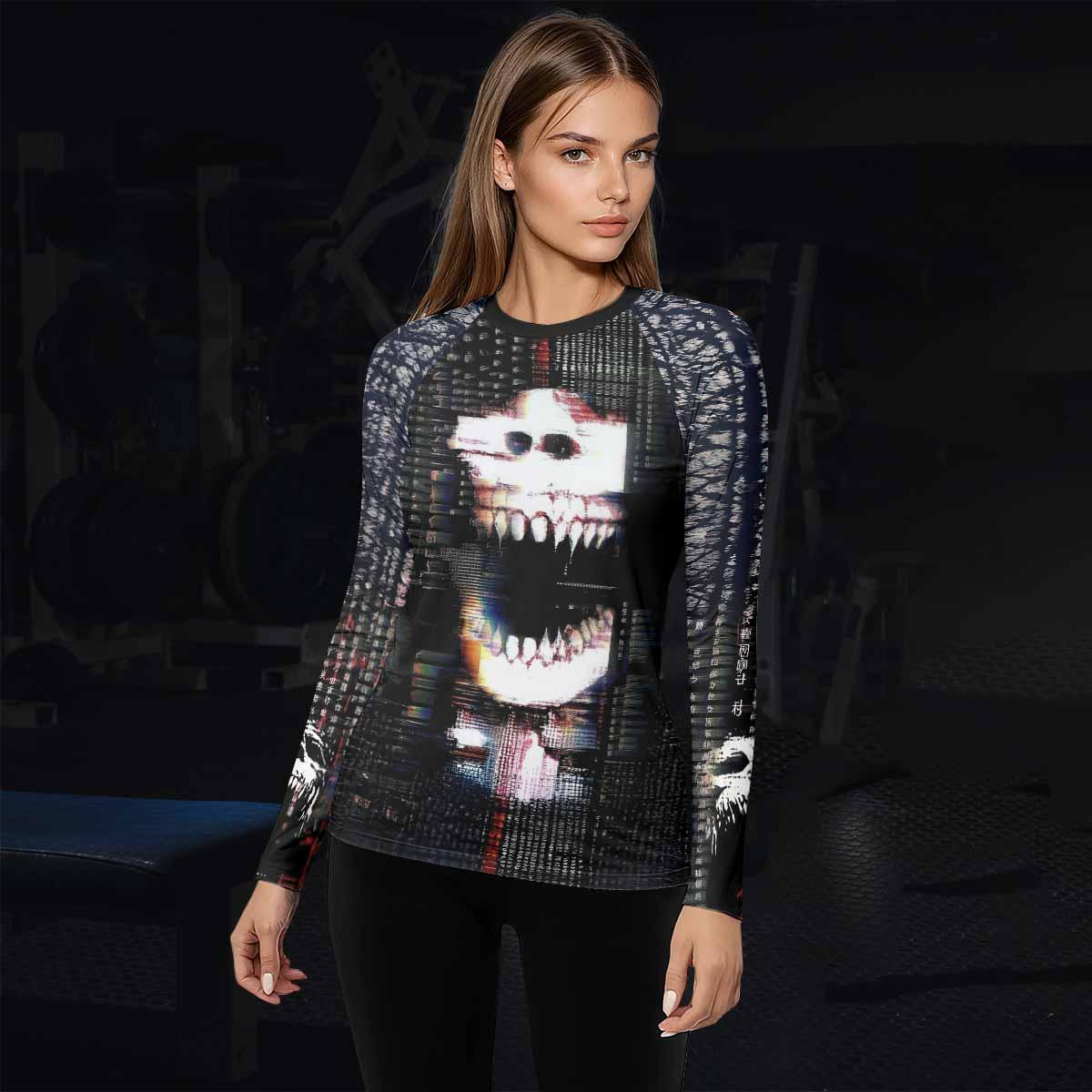 Digital Fear Protocol Rash Guard