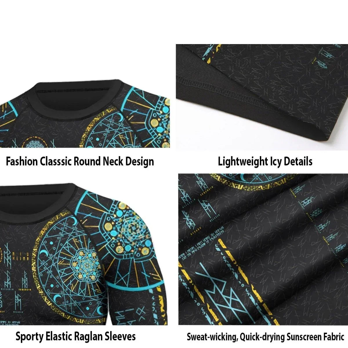 Viking Nine World Long Sleeve Rash Guard