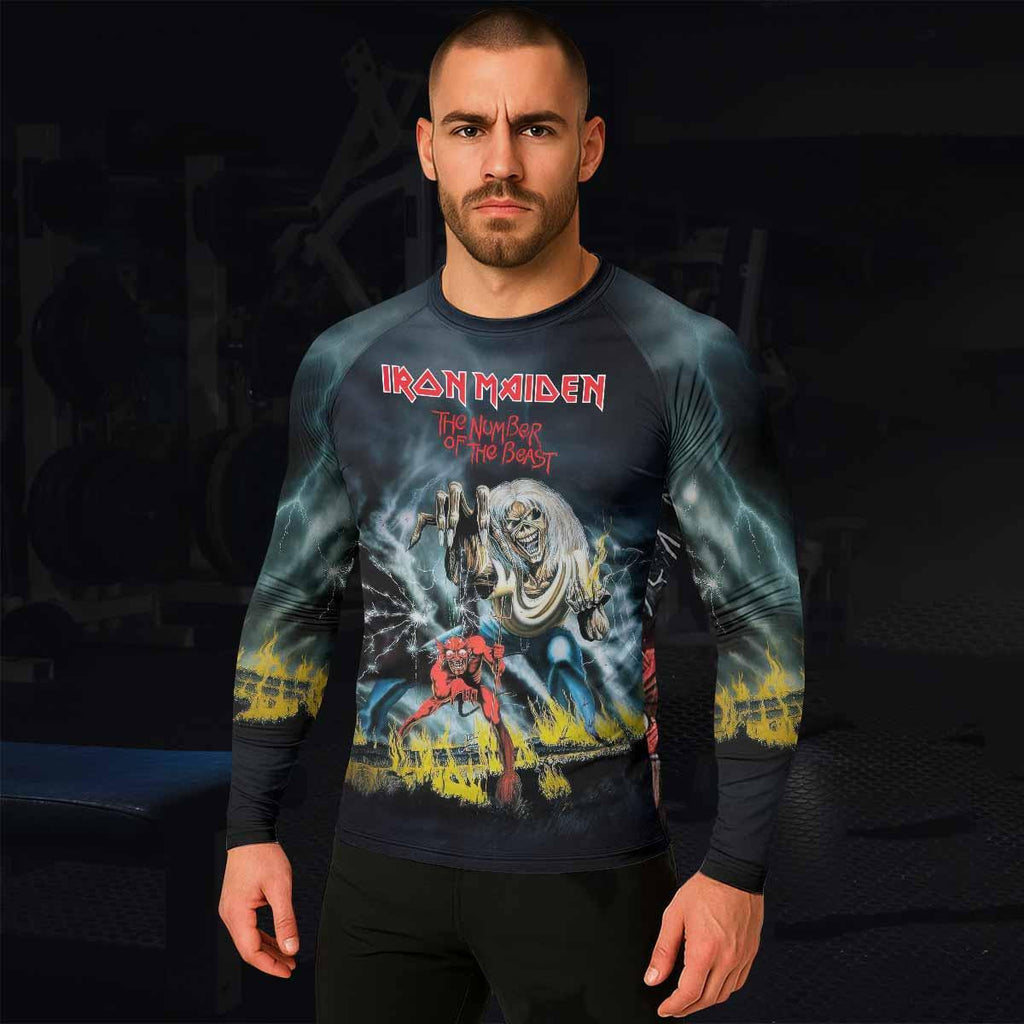 Iron Maiden Eternal Beast Rash Guard