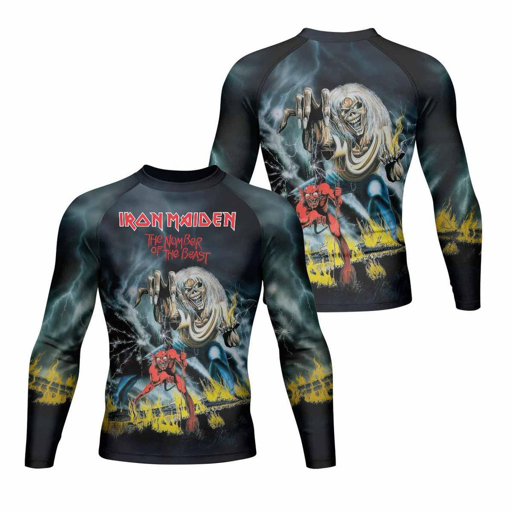 Iron Maiden Eternal Beast Rash Guard