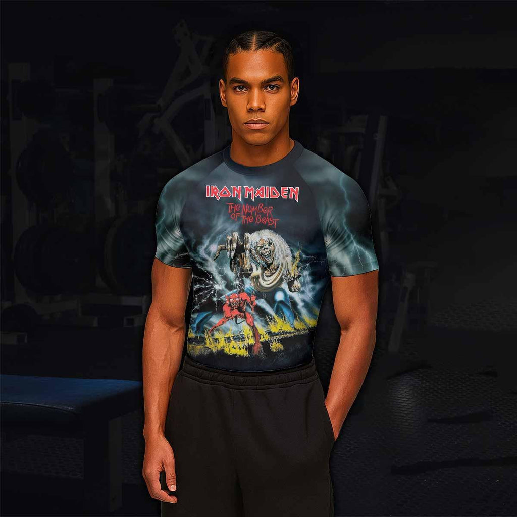 Iron Maiden Eternal Beast Rash Guard
