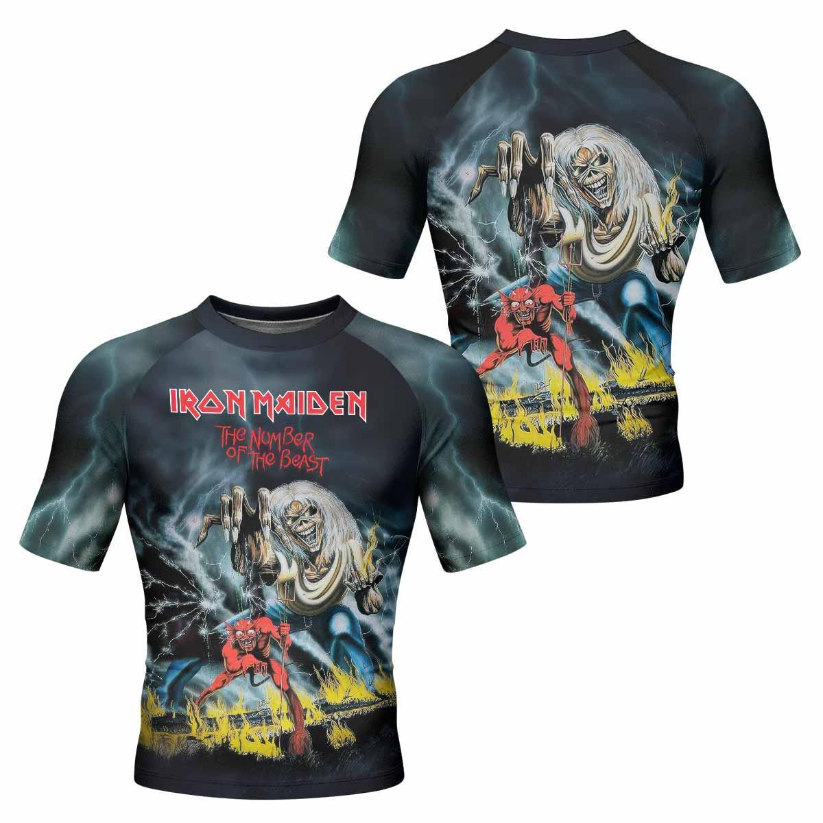 Iron Maiden Eternal Beast Rash Guard