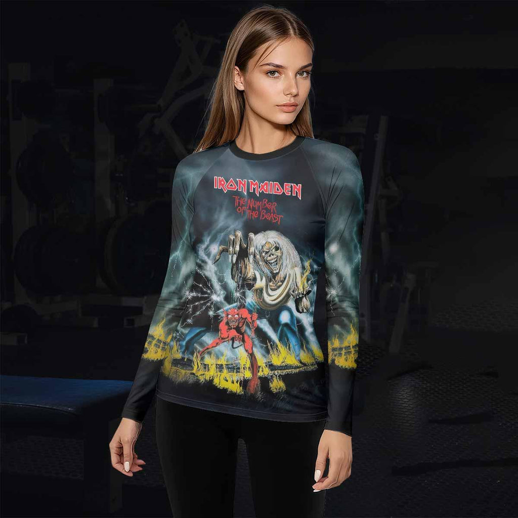 Iron Maiden Eternal Beast Rash Guard