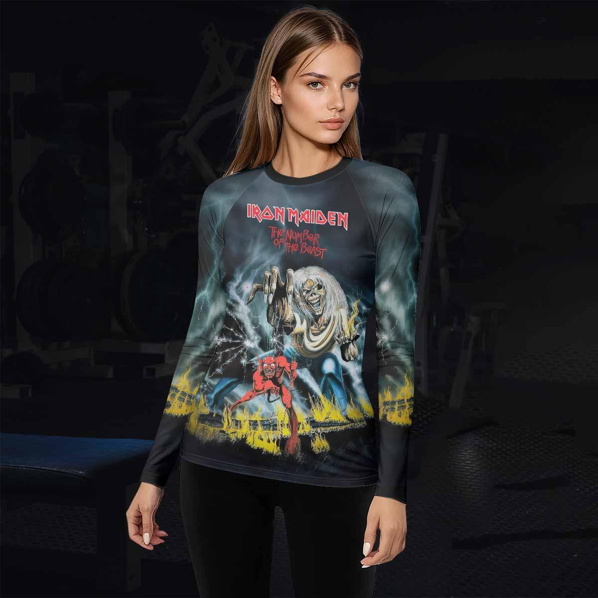 Iron Maiden Eternal Beast Rash Guard