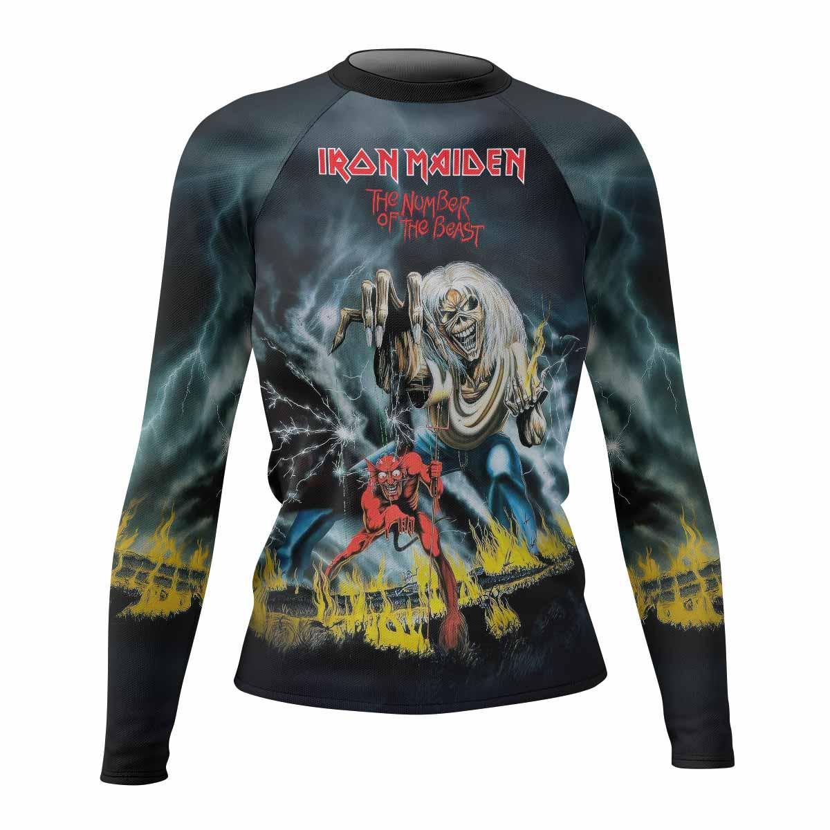 Iron Maiden Eternal Beast Rash Guard