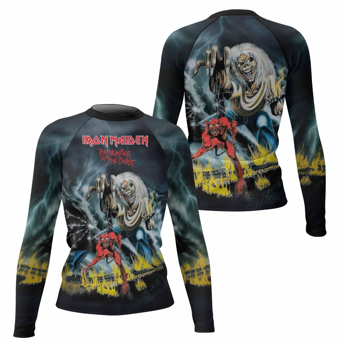 Iron Maiden Eternal Beast Rash Guard