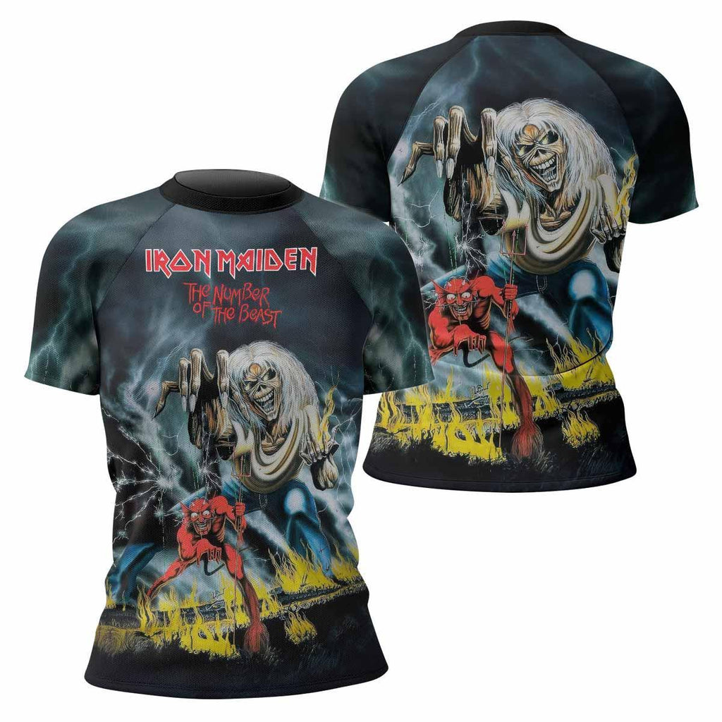 Iron Maiden Eternal Beast Rash Guard