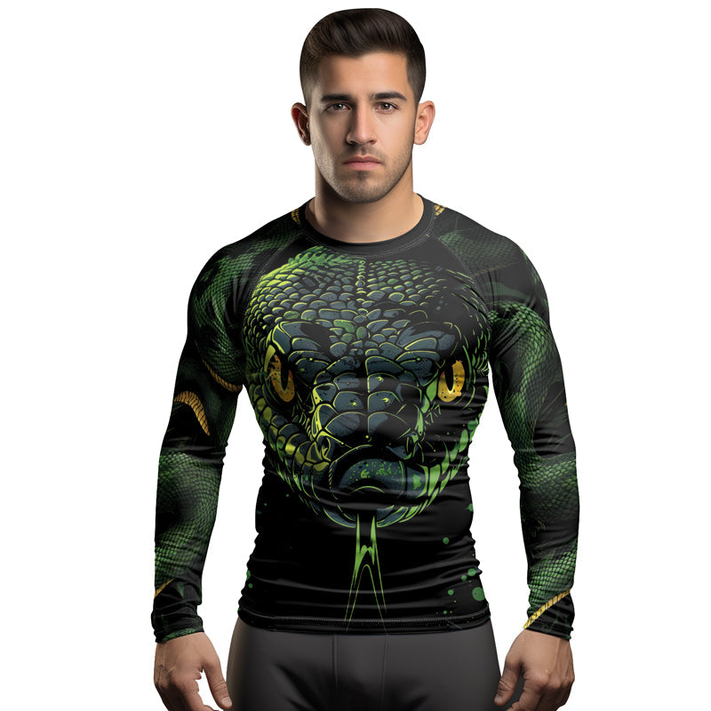 Rashninja Shadow Viper Men's Long Sleeve Rash Guard