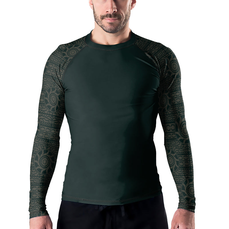 Rashninja Octopus Dominion Men's Long Sleeve Rash Guard
