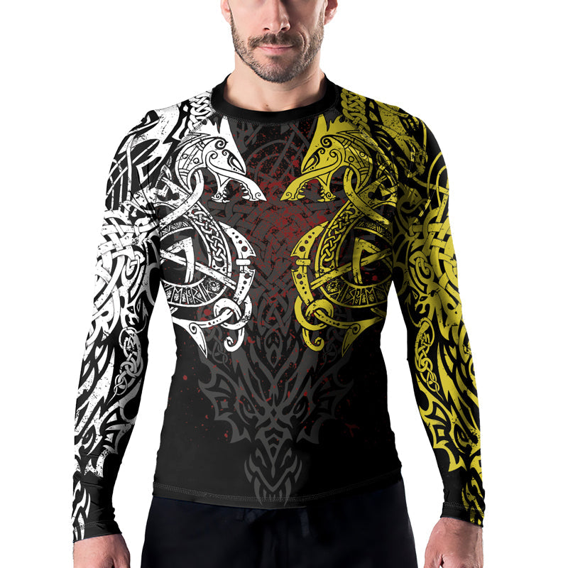 Rashninja Eternal Pursuit Men's Long Sleeve Rash Guard
