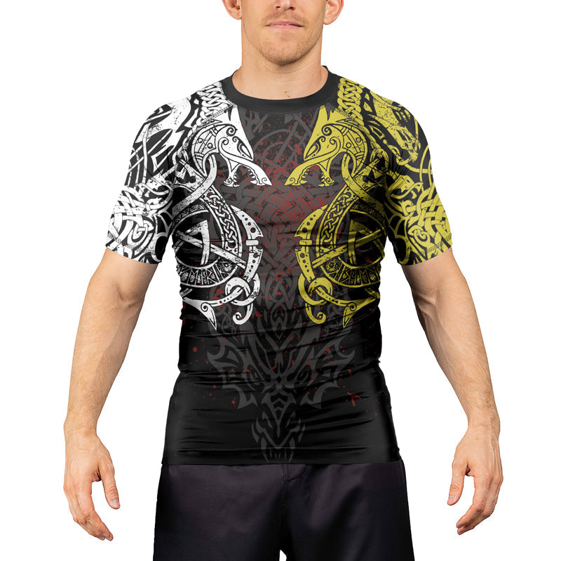 Rashninja Eternal Pursuit Men's Short Sleeve Rash Guard