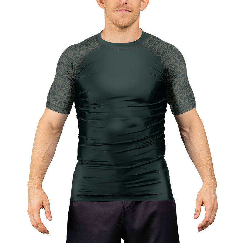 Rashninja Octopus Dominion Men's Short Sleeve Rash Guard