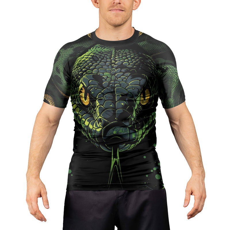 Rashninja Shadow Viper Men's Short Sleeve Rash Guard