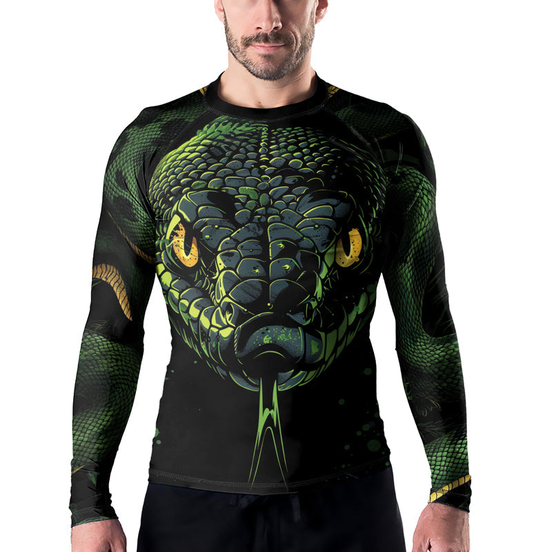 Rashninja Shadow Viper Men's Long Sleeve Rash Guard