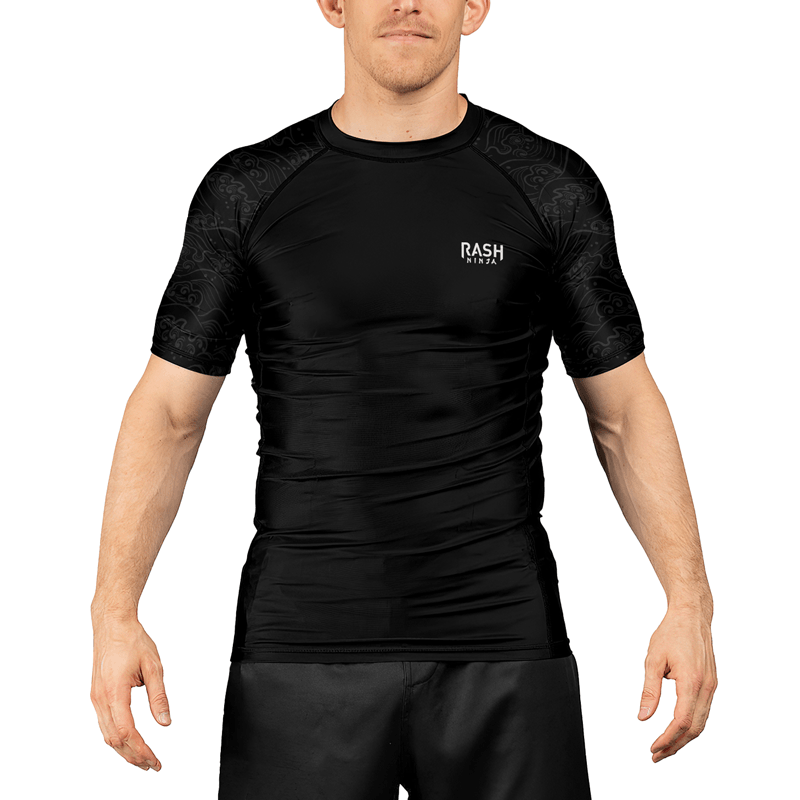 Rashninja Shadow Warriors Men's Short Sleeve Rash Guard