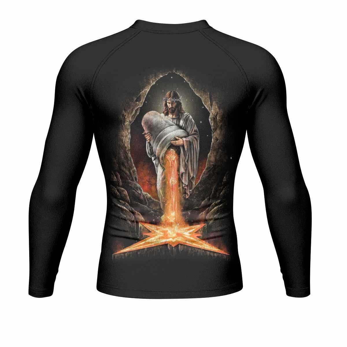 Faith Over Fear Rash Guard