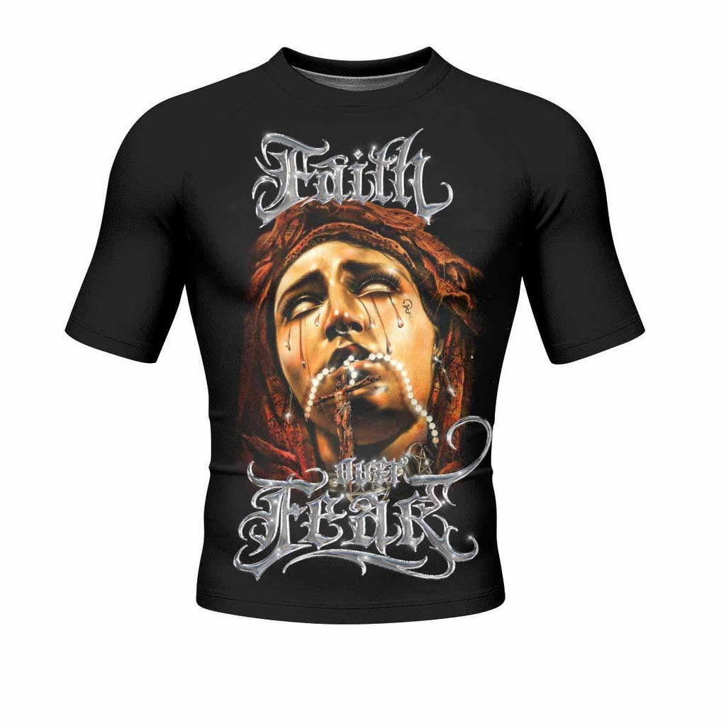 Faith Over Fear Rash Guard