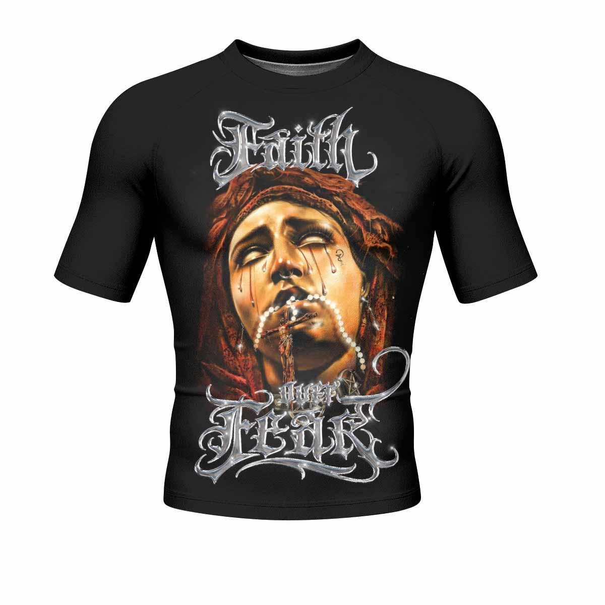 Faith Over Fear Rash Guard