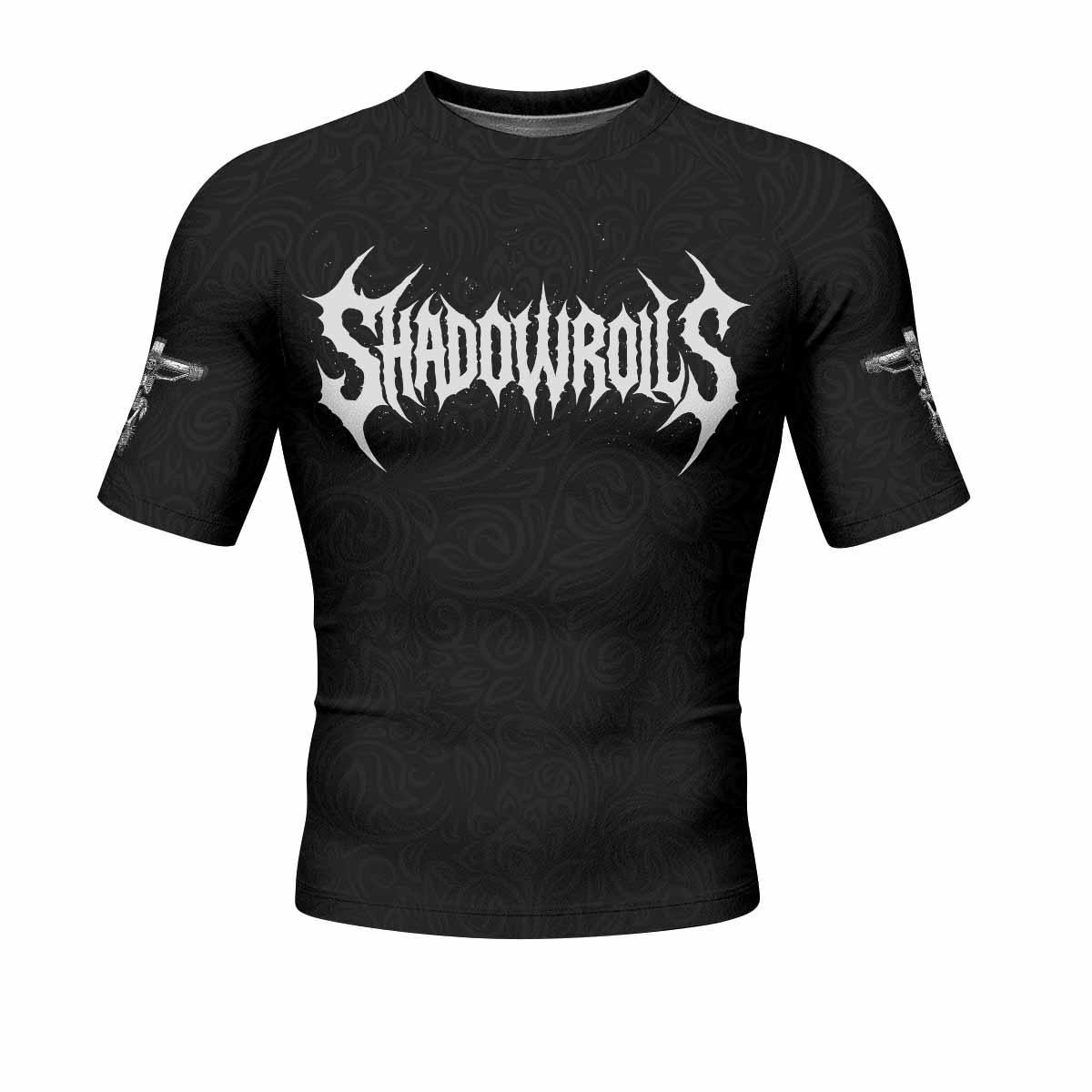 Faith Over Fear Dark Halo Rash Guard