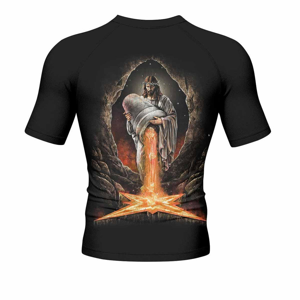Faith Over Fear Rash Guard