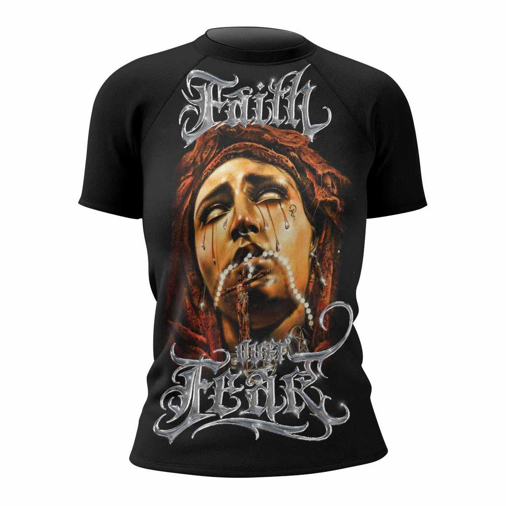 Faith Over Fear Rash Guard