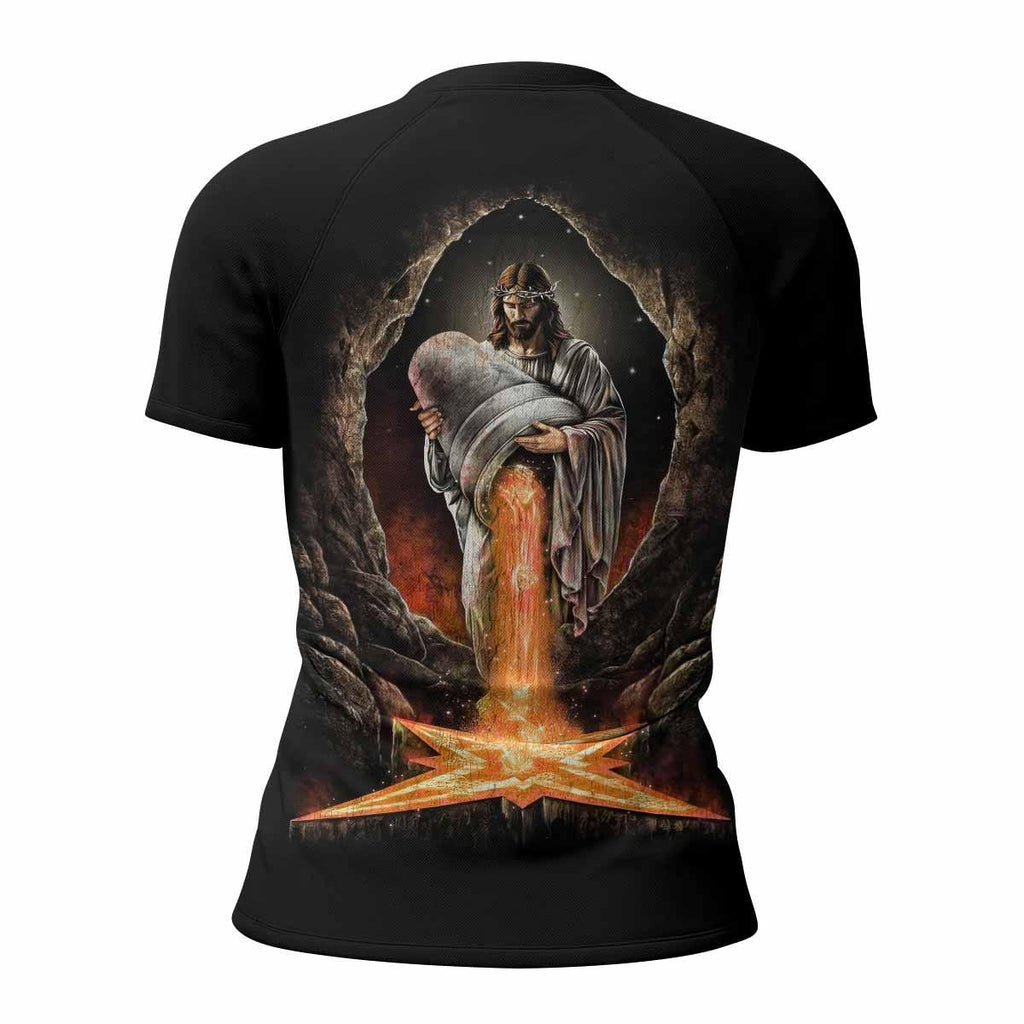 Faith Over Fear Rash Guard