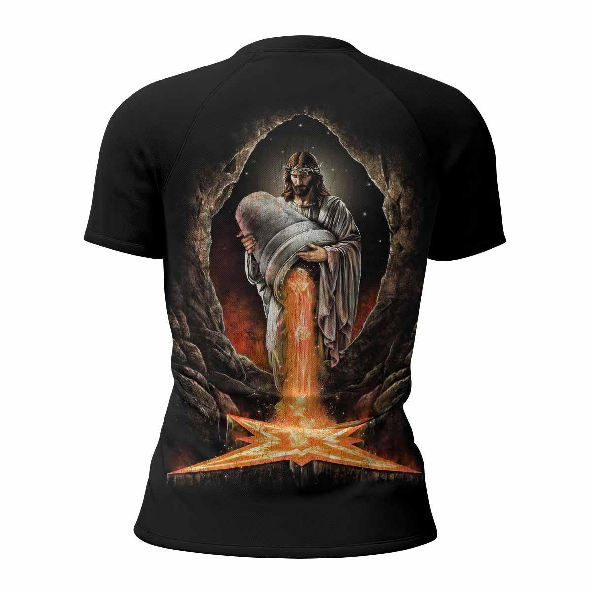 Faith Over Fear Rash Guard