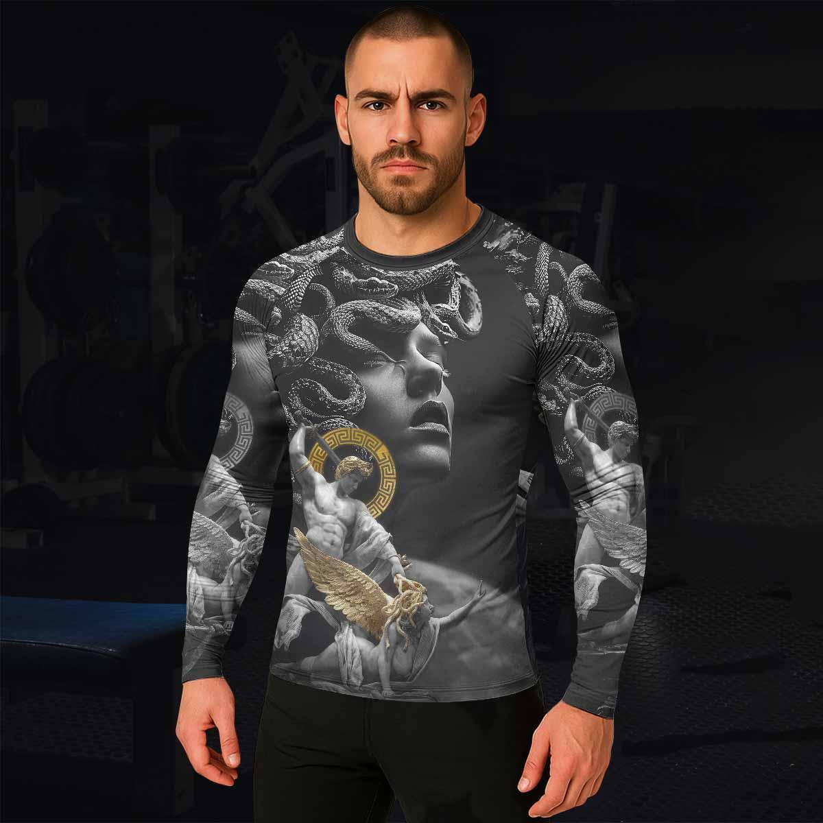 Fall of Medusa Rash Guard