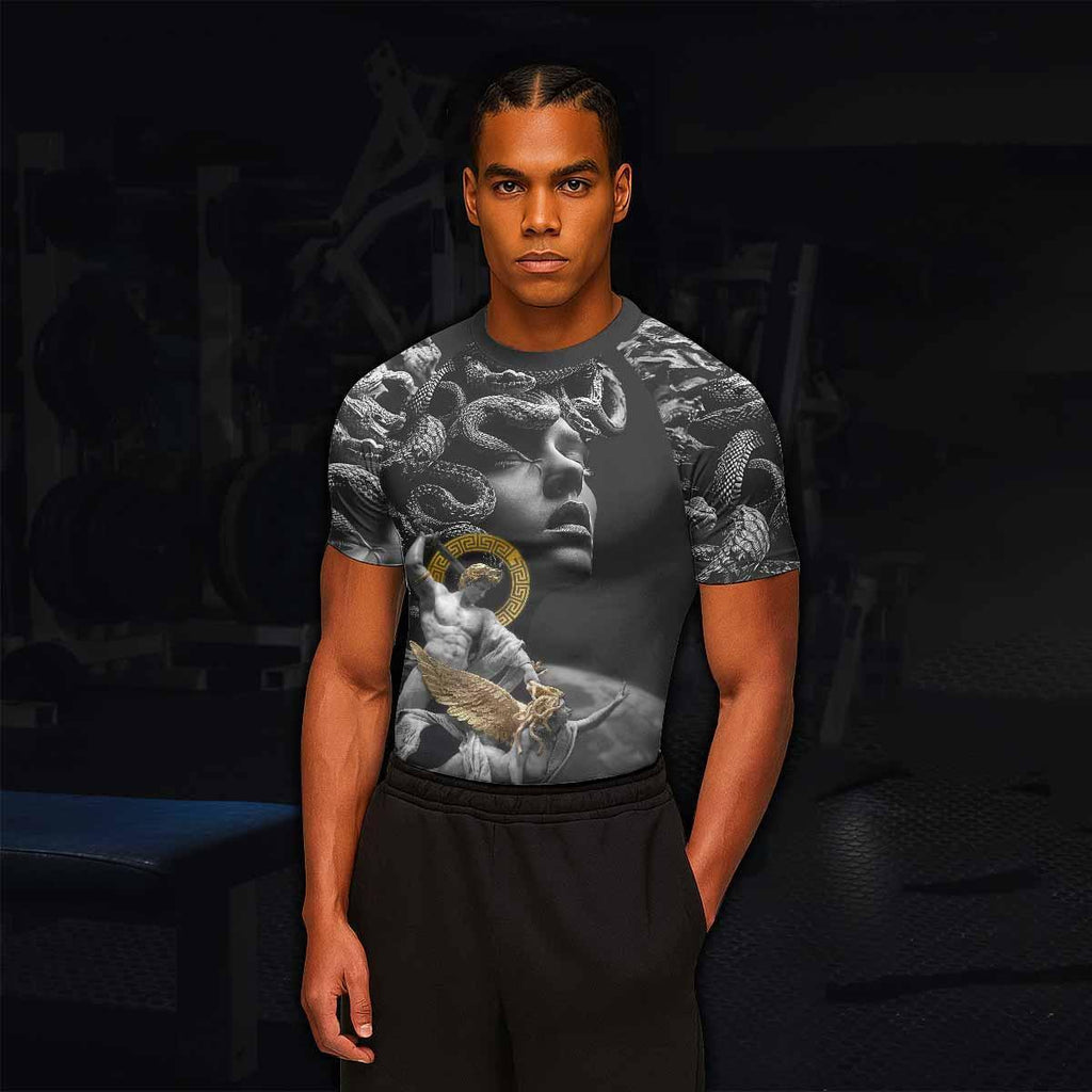 Fall of Medusa Rash Guard