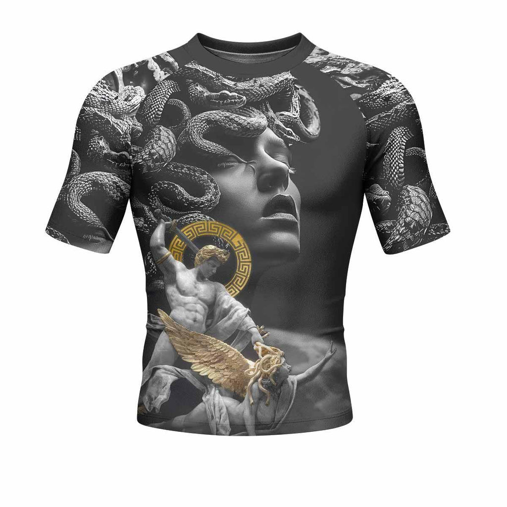 Fall of Medusa Rash Guard