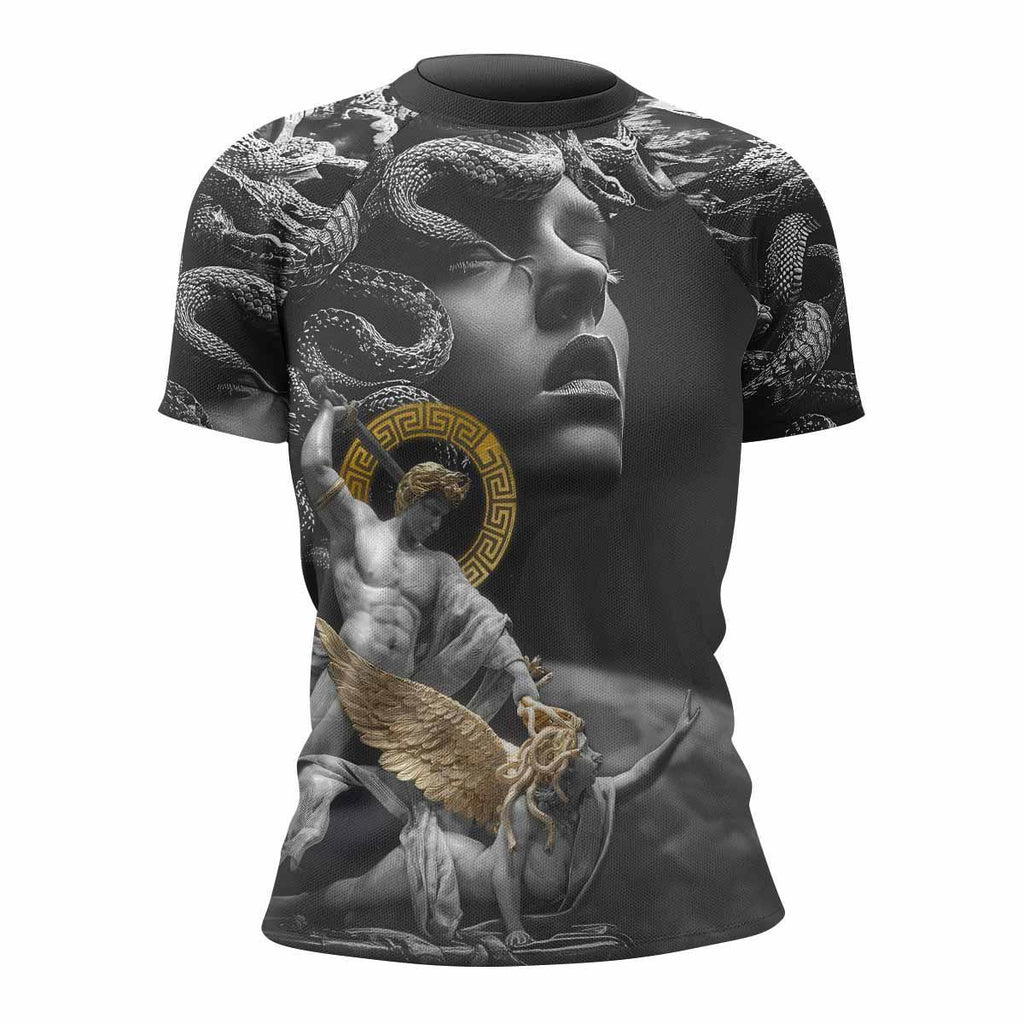 Fall of Medusa Rash Guard