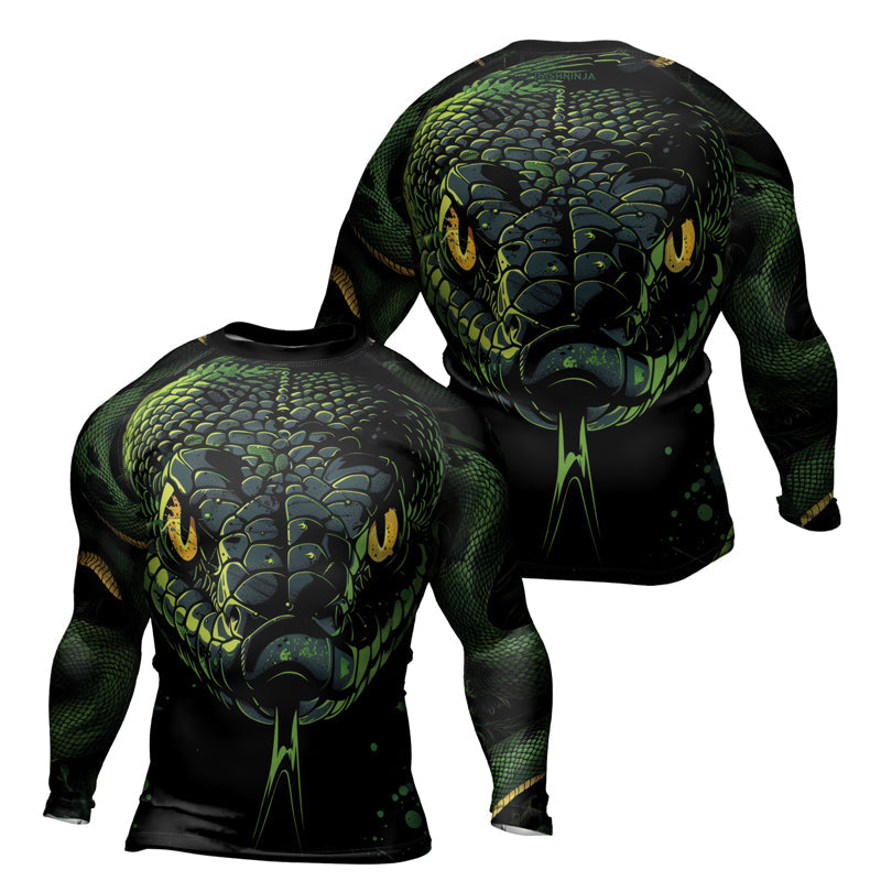 Rashninja Shadow Viper Men's Long Sleeve Rash Guard