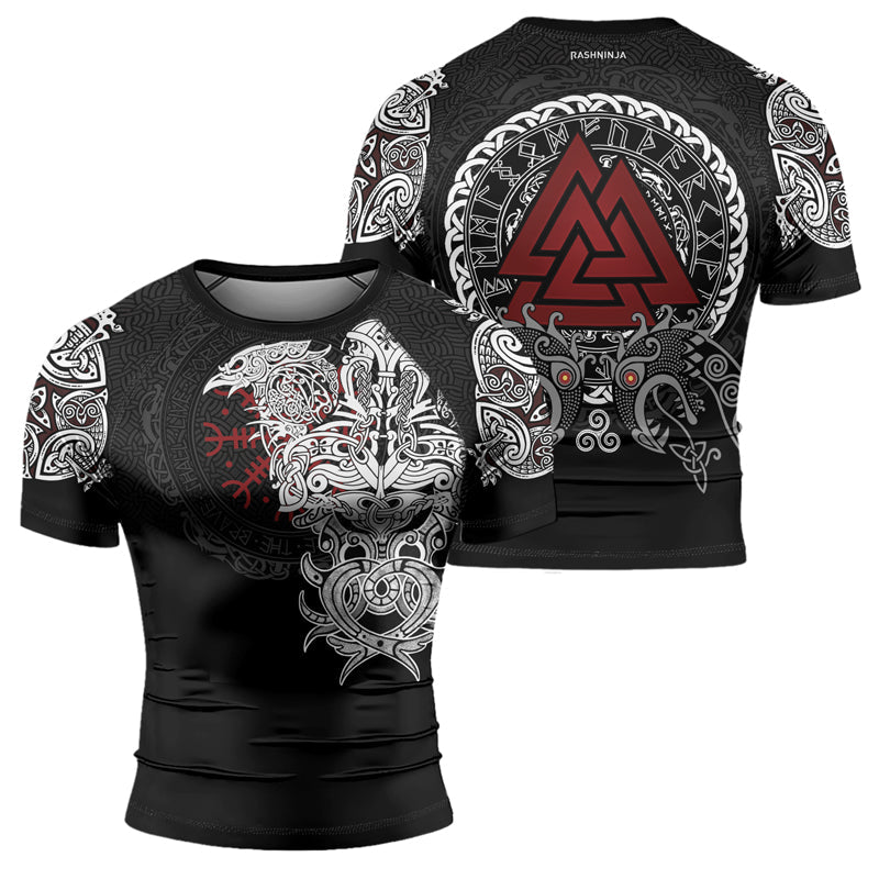 Rashninja Odin’s Mark Men's Short Sleeve Rash Guard